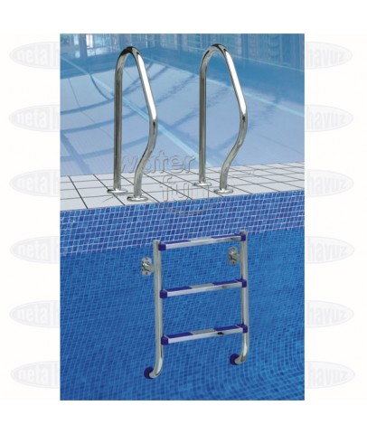 MERDİVEN TWO PART SERİ PASLANMAZ 3 BASAMAKLI WATERFUN
